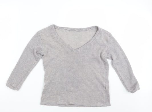 Preworn Womens Grey   Pullover Jumper Size L
