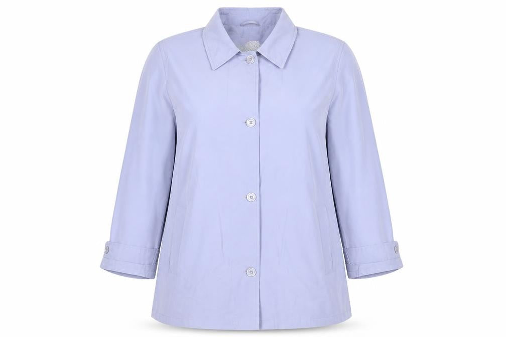 F E CLASSIC CLUB Womens Blue   Jacket Coat Size 14