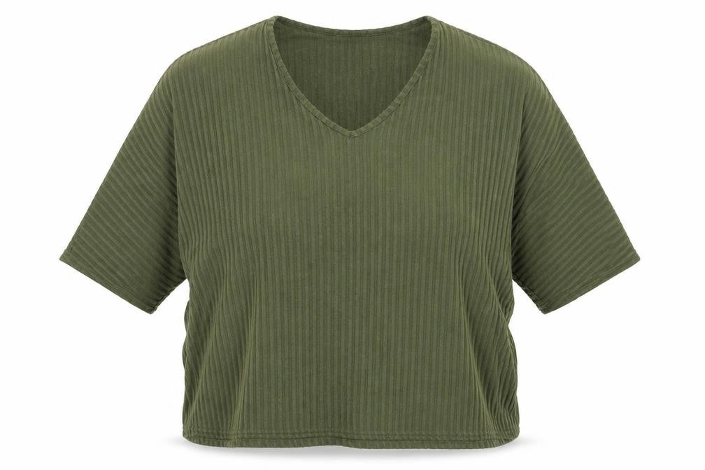 New Look Womens Green   Pullover Sweatshirt Size M