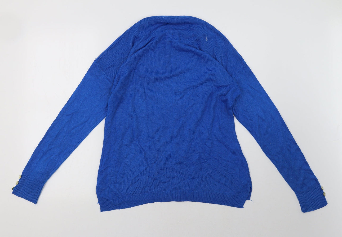 pep&co Womens Blue   Pullover Sweatshirt Size 8