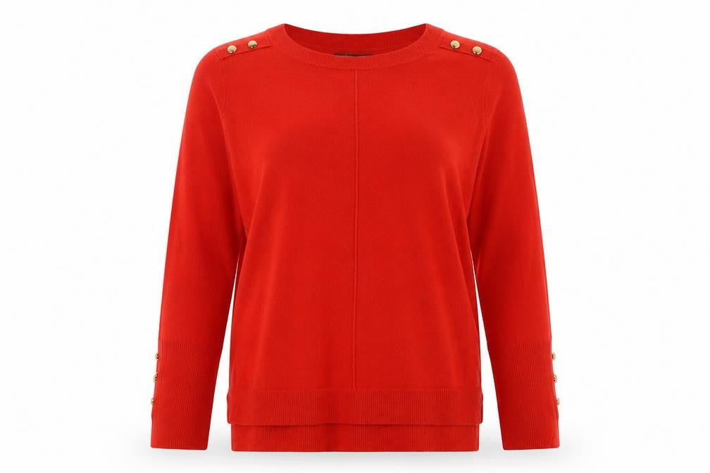 Primark Womens Red   Pullover Sweatshirt Size M