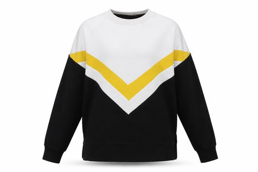 New Look Womens Black   Pullover Sweatshirt Size 8