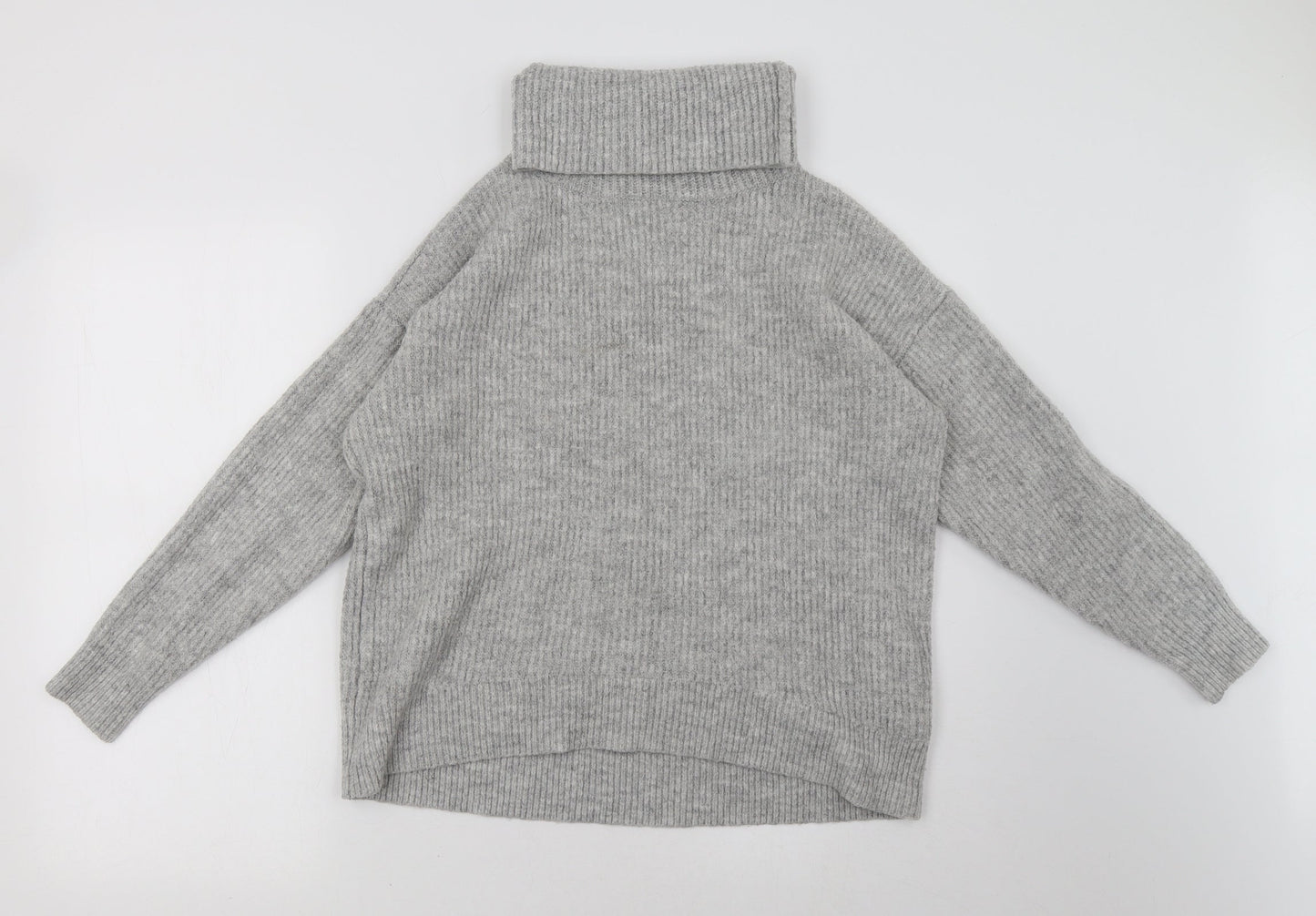 New Look Womens Grey   Pullover Sweatshirt Size M