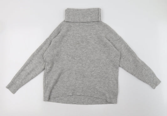 New Look Womens Grey   Pullover Sweatshirt Size M
