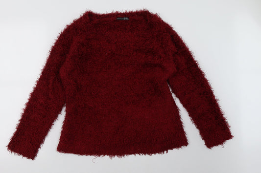 Primark Womens Red   Pullover Sweatshirt Size 14
