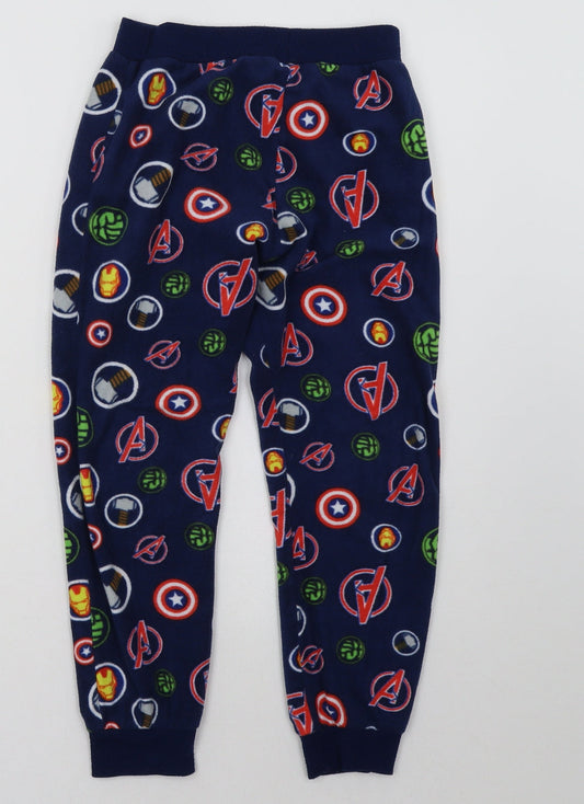 F&F Boys Blue    Pyjama Pants Size 8-9 Years  - Marvel