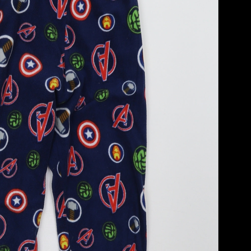 F&F Boys Blue    Pyjama Pants Size 8-9 Years  - Marvel