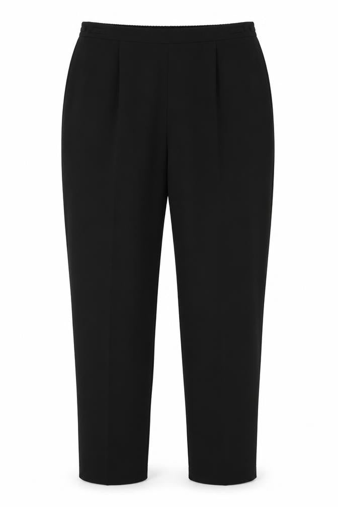 Bonmarché , Womens Black Trousers Size 18 L30 in