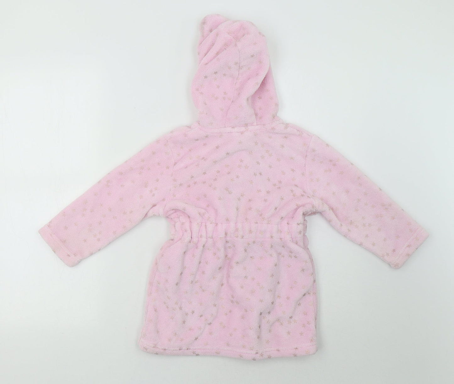 Matalan Girls Pink Polka Dot   Gown Size 2-3 Years