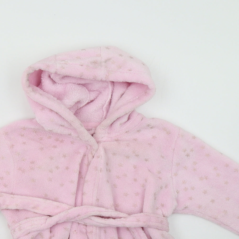 Matalan Girls Pink Polka Dot   Gown Size 2-3 Years