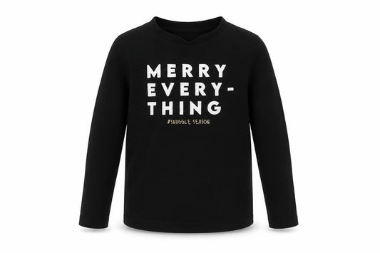 George Girls Black   Pullover Sweatshirt Size 4-5 Years  - christmas