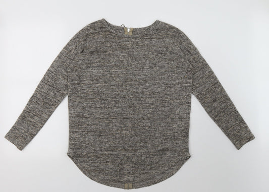 New Look Womens Brown   Pullover Sweatshirt Size S