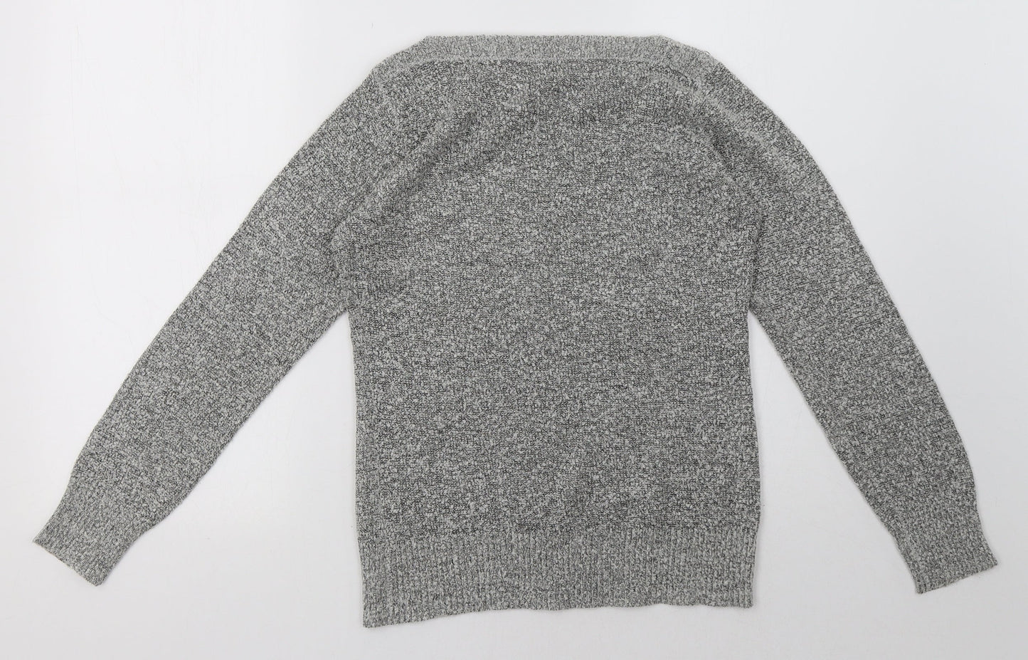 BM Womens Grey   Pullover Sweatshirt Size S