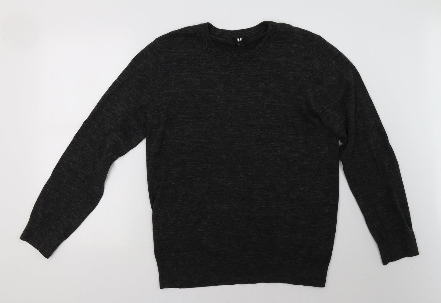 H&M Mens Grey   Pullover Sweatshirt Size M