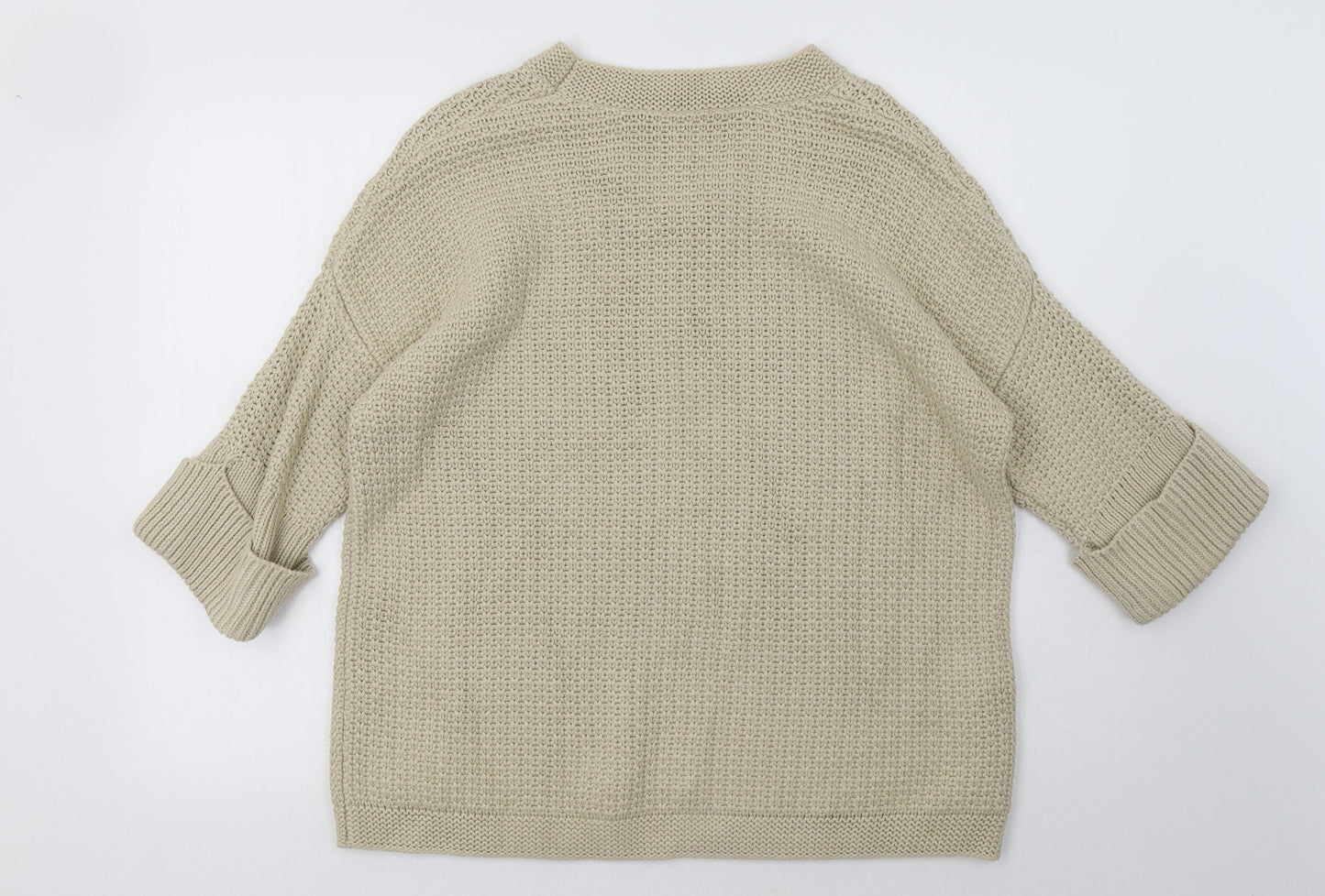 Great Plains Womens Beige   Pullover Sweatshirt Size S