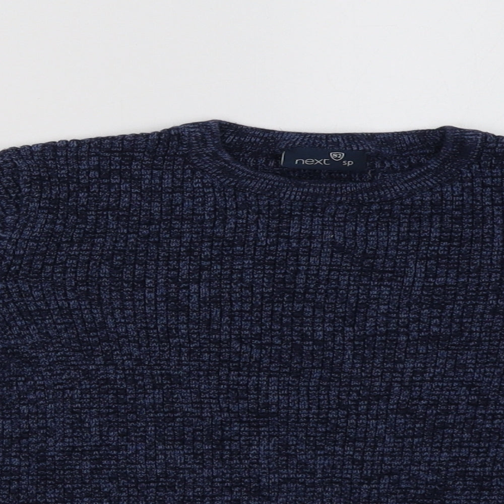 NEXT Boys Blue  Rayon Pullover Sweatshirt Size 7 Years
