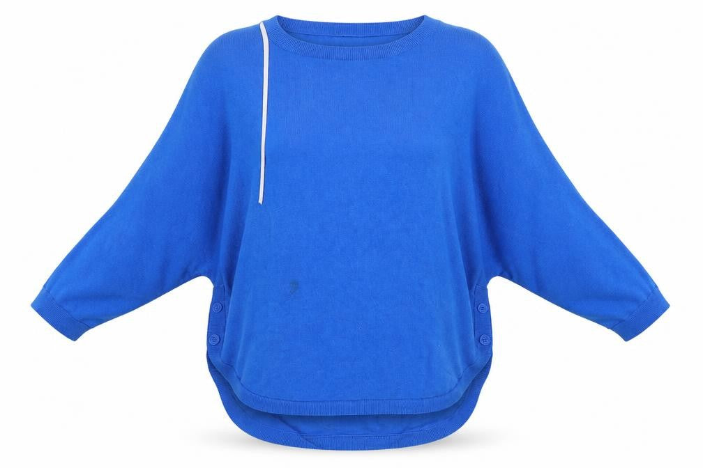 VERO MODA  Womens Blue   Pullover Jumper Size M