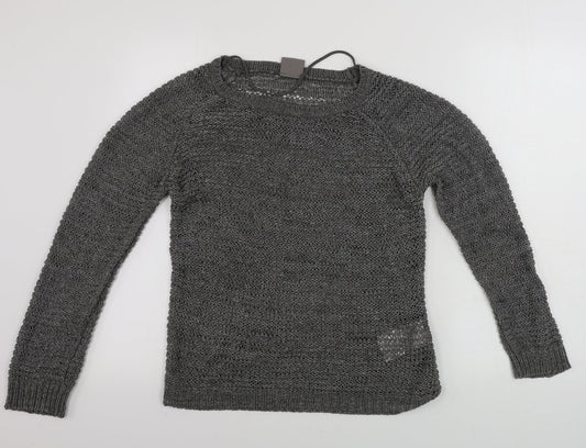 VERO MODA Womens Grey   Pullover Jumper Size XL