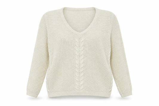 Tu Womens Ivory   Pullover Jumper Size 14