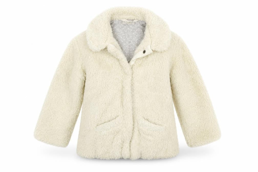 Next  Boys Ivory   Jacket Coat Size 3-4 Years
