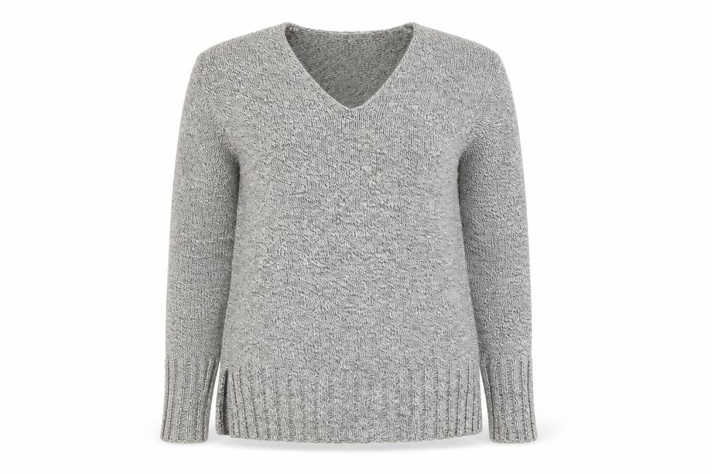 Nature Republic Womens Grey   Pullover Jumper Size M