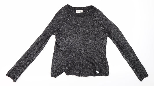 New Look Womens Black   Pullover Jumper Size 10