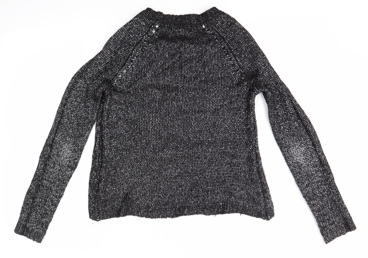New Look Womens Black   Pullover Jumper Size 10