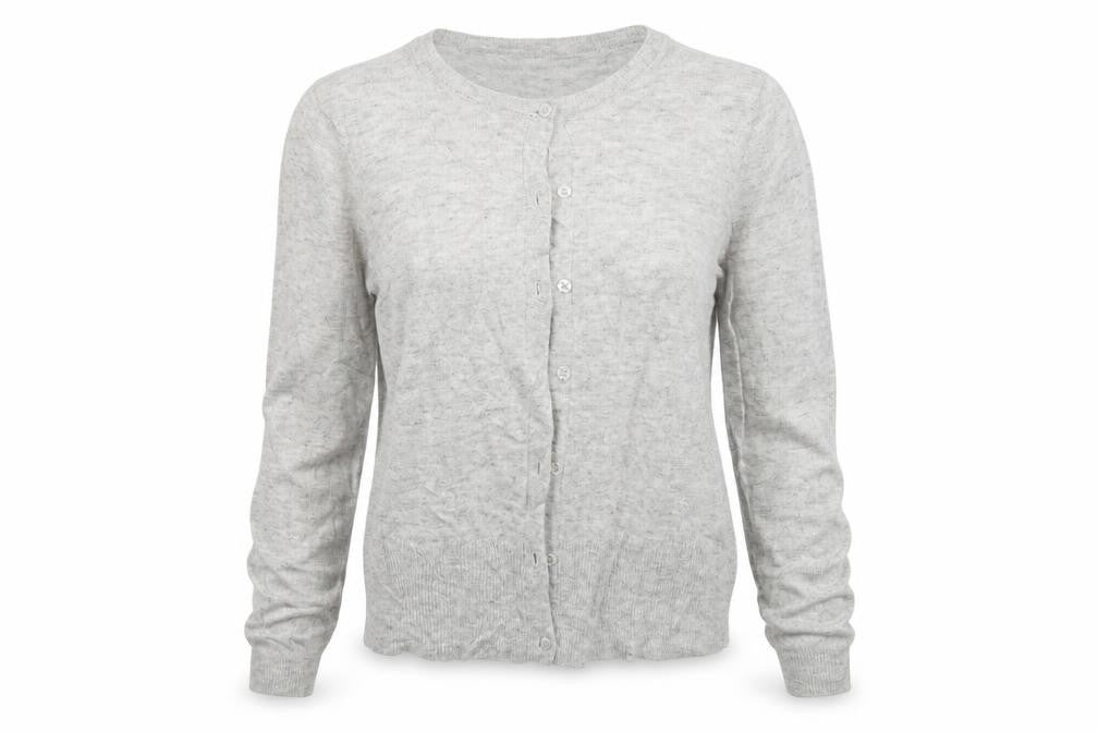 Oasis Womens Grey   Cardigan Jumper Size M
