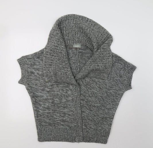 Wallis Womens Grey   Cardigan Jumper Size S