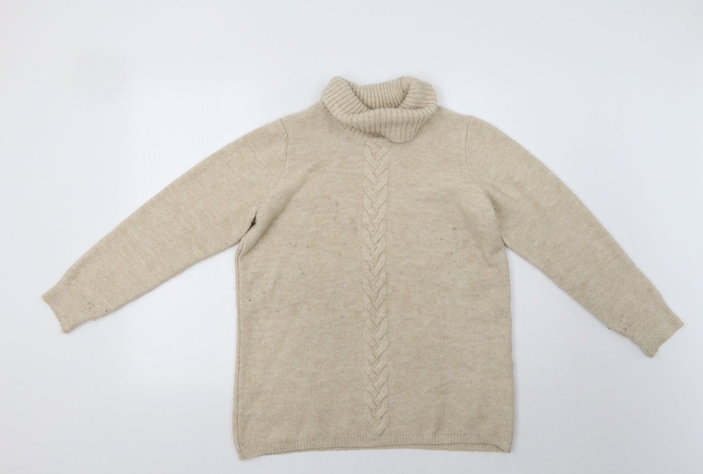 Peacocs Womens Beige   Pullover Jumper Size S