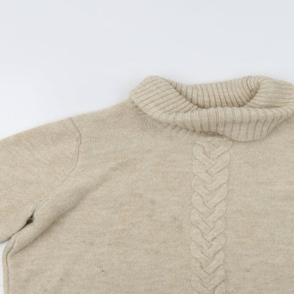 Peacocks Womens Beige   Pullover Jumper Size S