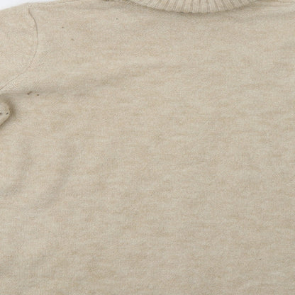 Peacocks Womens Beige   Pullover Jumper Size S