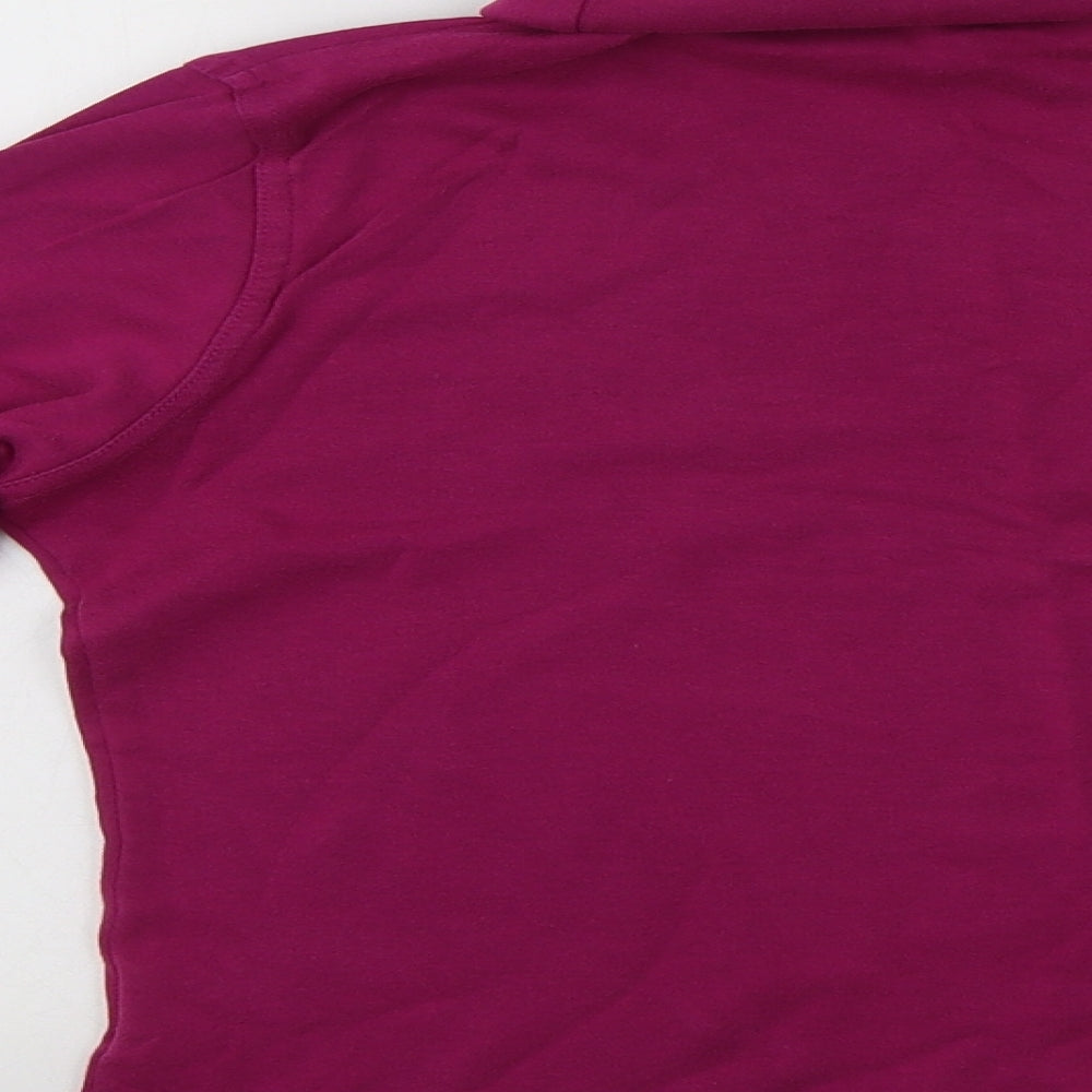 EWM Womens Pink   Basic T-Shirt Size 10
