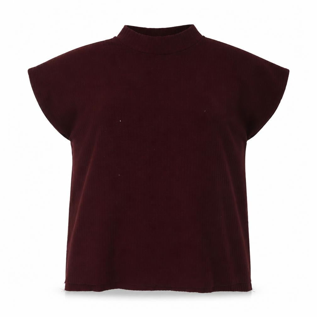 M&Co Womens Purple   Basic Blouse Size 12