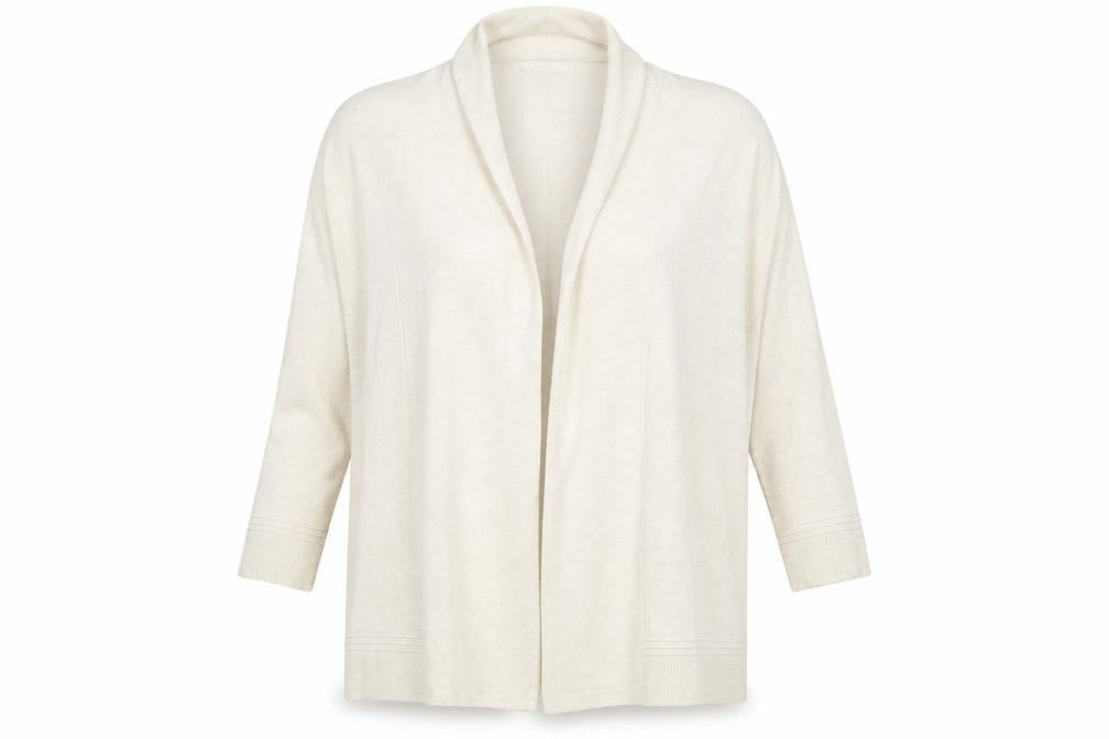 Marks & Spencer Womens Beige   Cardigan Jumper Size 12