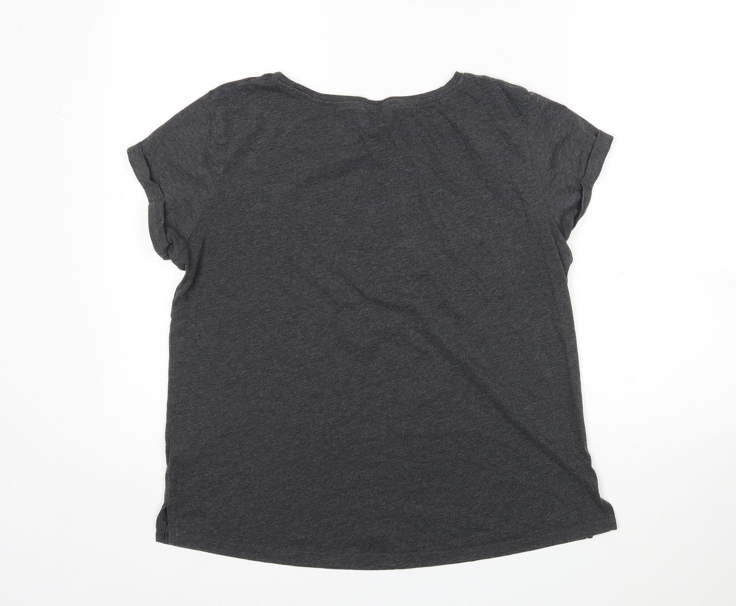 M&S Womens Grey   Top Pyjama Top Size 14