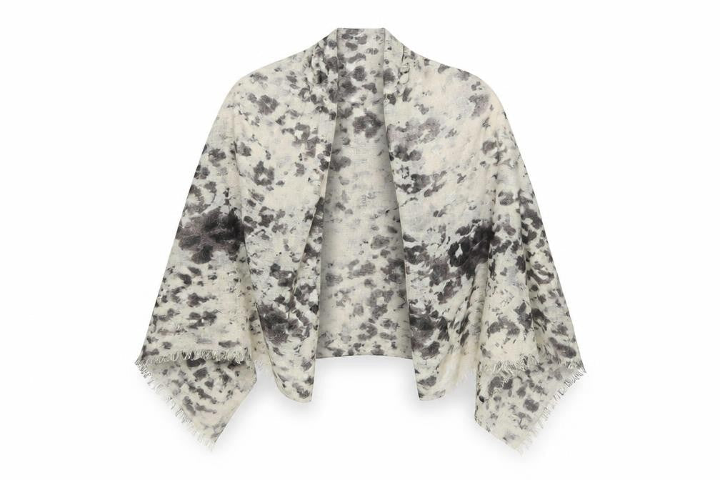 New Look Womens Multicoloured Animal Print   Shawl/Wrap