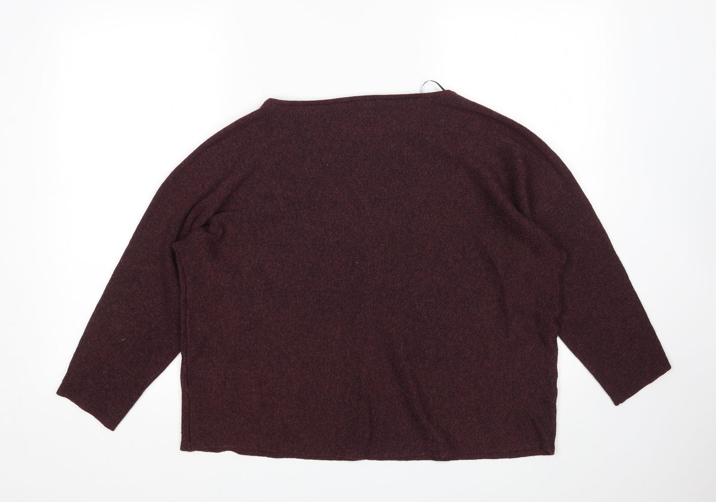 H&M Womens Purple   Pullover Jumper Size L