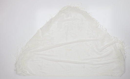 Preworn Womens White    Shawl/Wrap