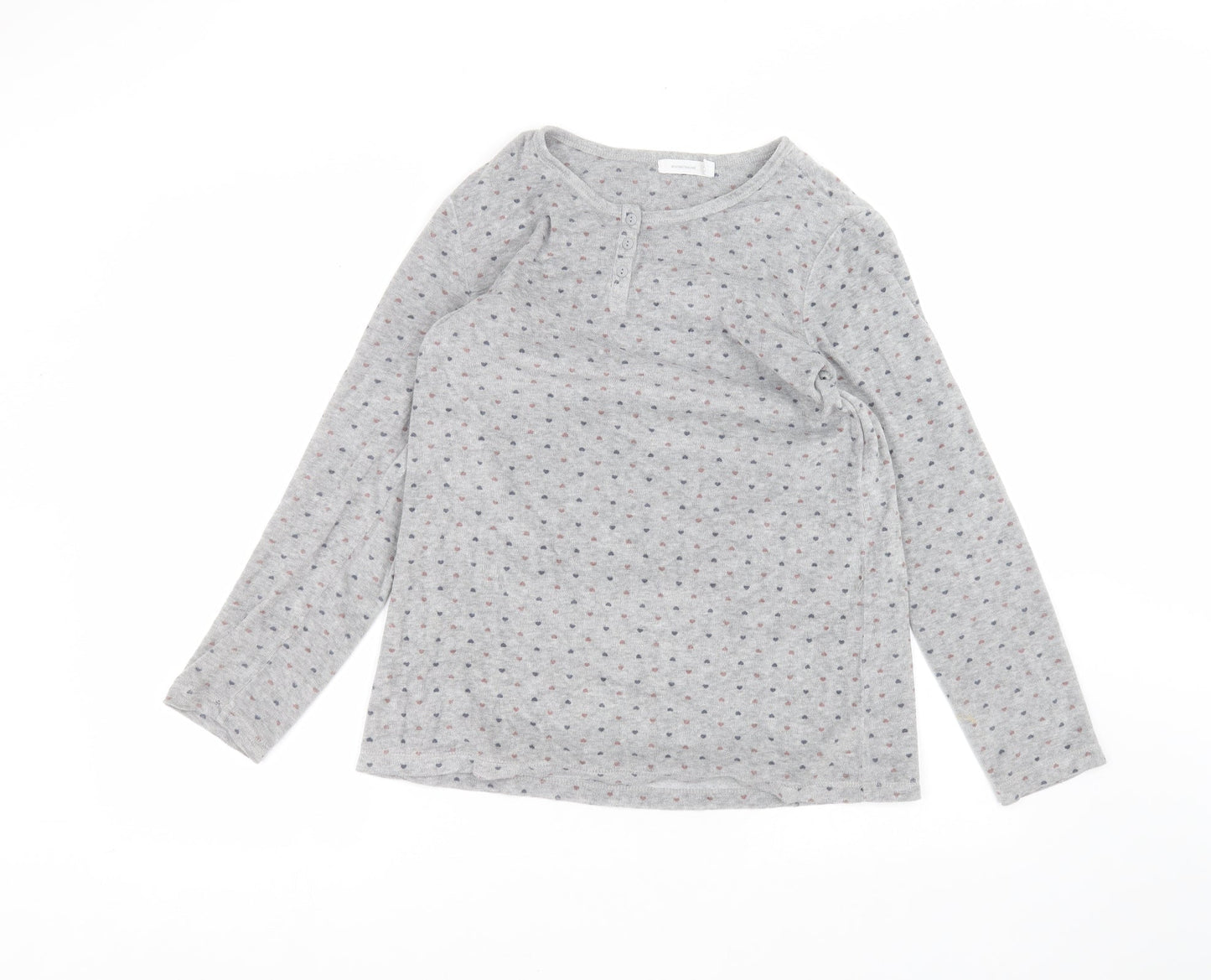 women secret Womens Grey   Basic T-Shirt Size 10