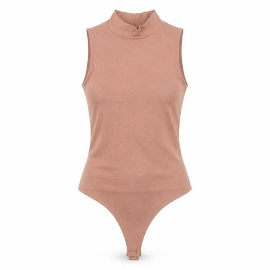 ASOS Womens Brown   Bodysuit One-Piece Size 10