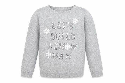 H&M Girls Grey   Pullover Jumper Size 7-8 Years