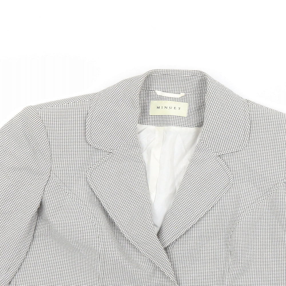 Minuet Womens White   Jacket  Size 10