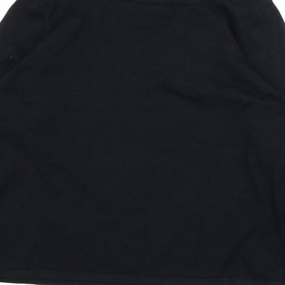 J.A.C. Womens Black   Basic T-Shirt Size XL