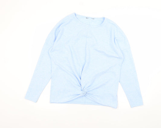 Dorothy Perkins Womens Blue   Pullover Jumper Size S