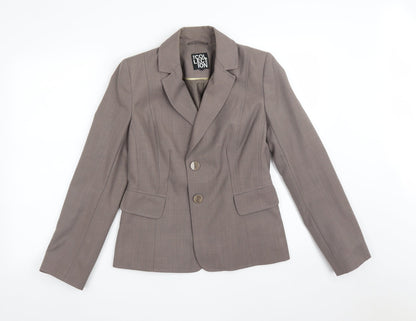 THE COLLECTION Womens Grey   Jacket Suit Jacket Size 10
