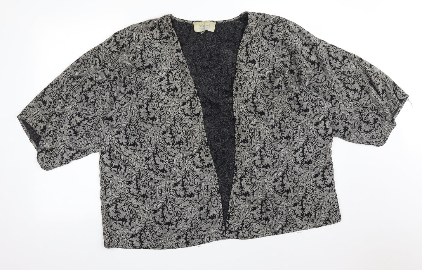 Peacocks Womens Multicoloured Paisley  Cardigan Jumper Size M