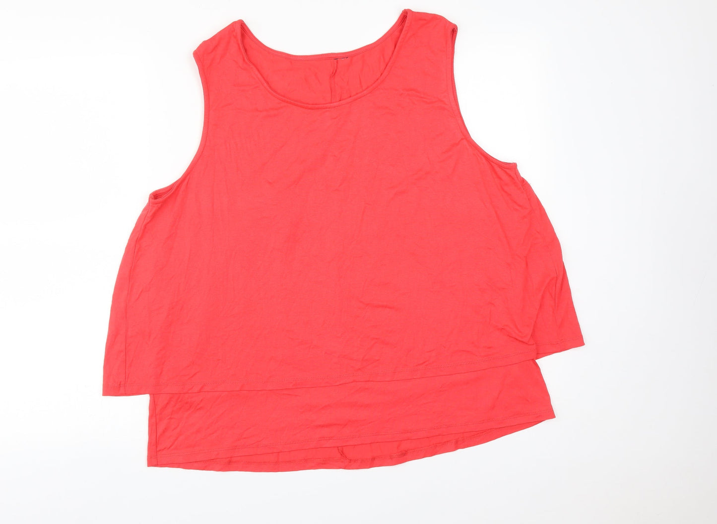 INTUITION Womens Pink   Basic T-Shirt Size 22