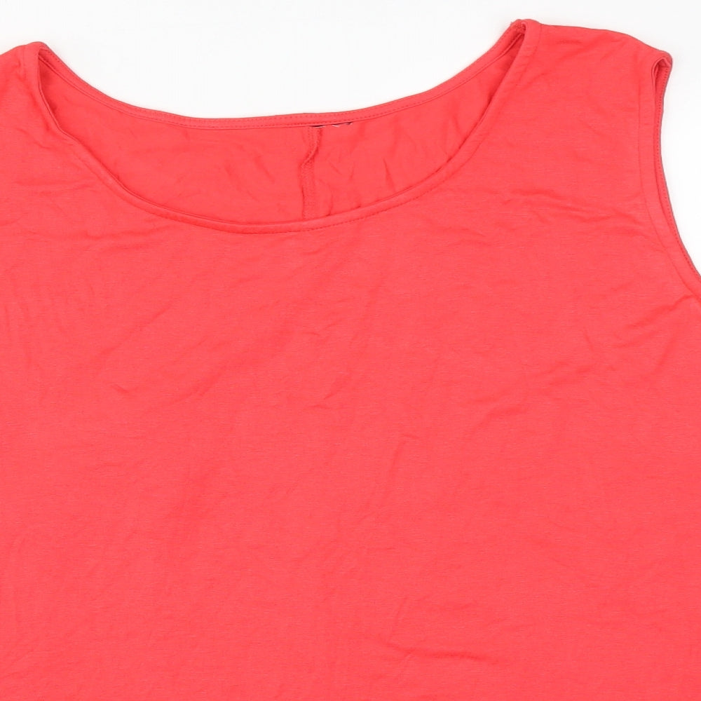 INTUITION Womens Pink   Basic T-Shirt Size 22