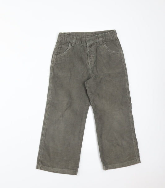 M&Co Girls Green    Trousers Size 5-6 Years